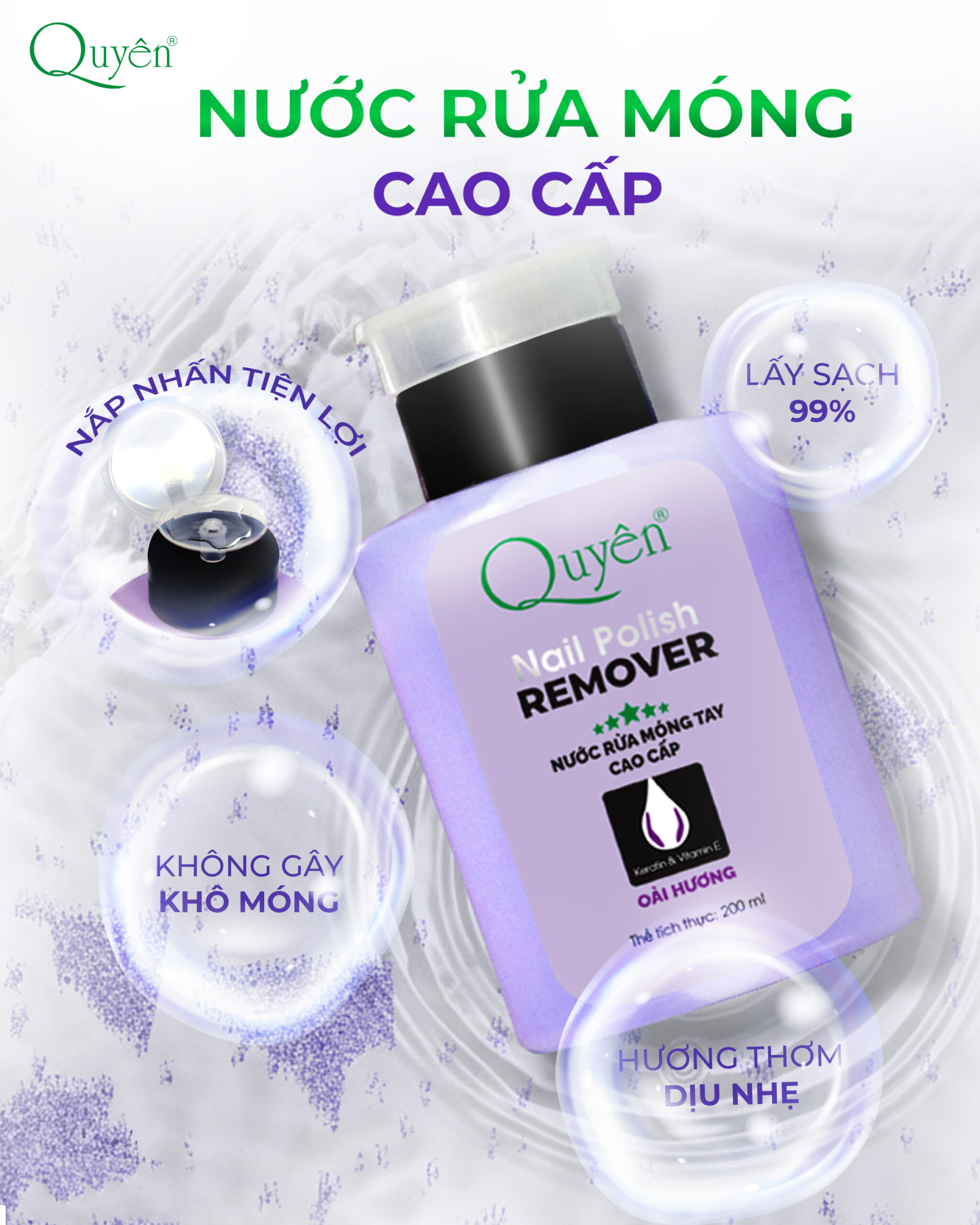 Cách tẩy sơn móng tay sạch nhanh nhưng không gây hại móng