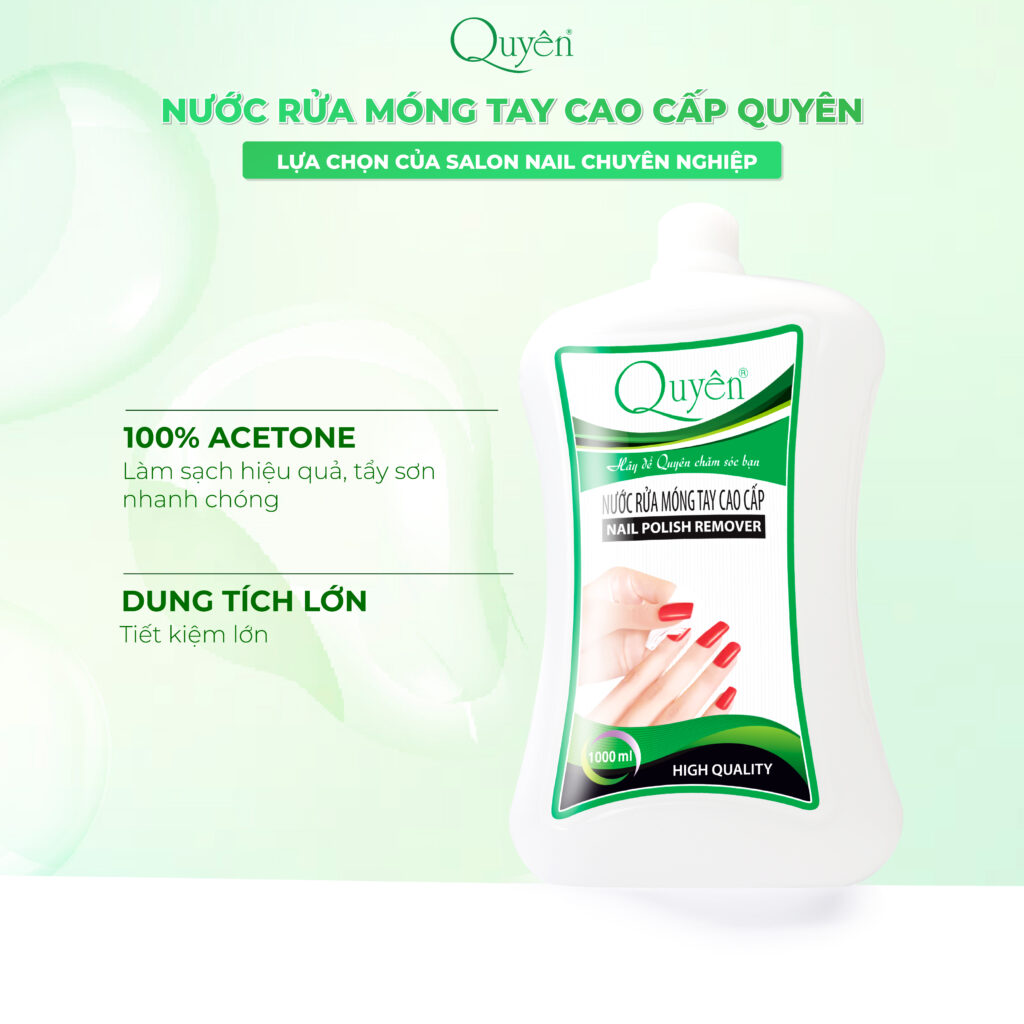 Cách tẩy sơn móng tay sạch nhanh nhưng không gây hại móng