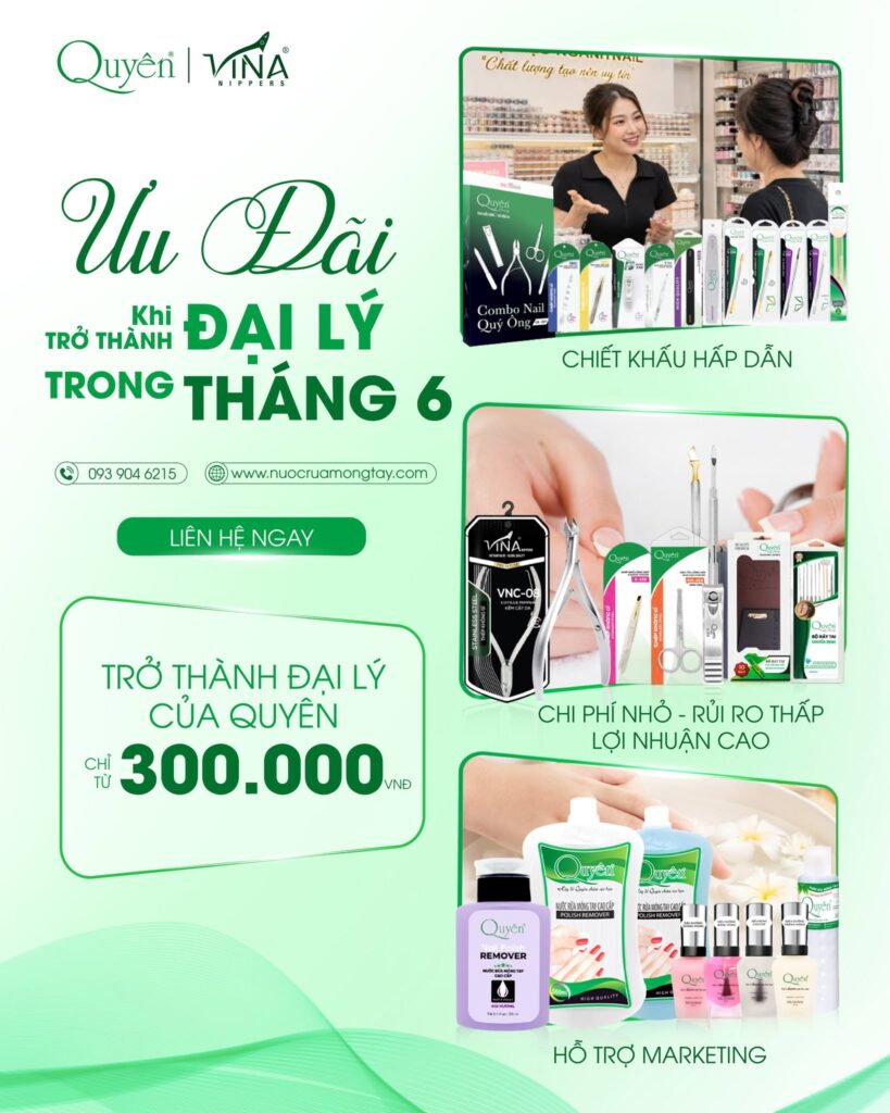 Kinh Doanh Dụng Cụ Nail Cần Bao Nhiêu Vốn?