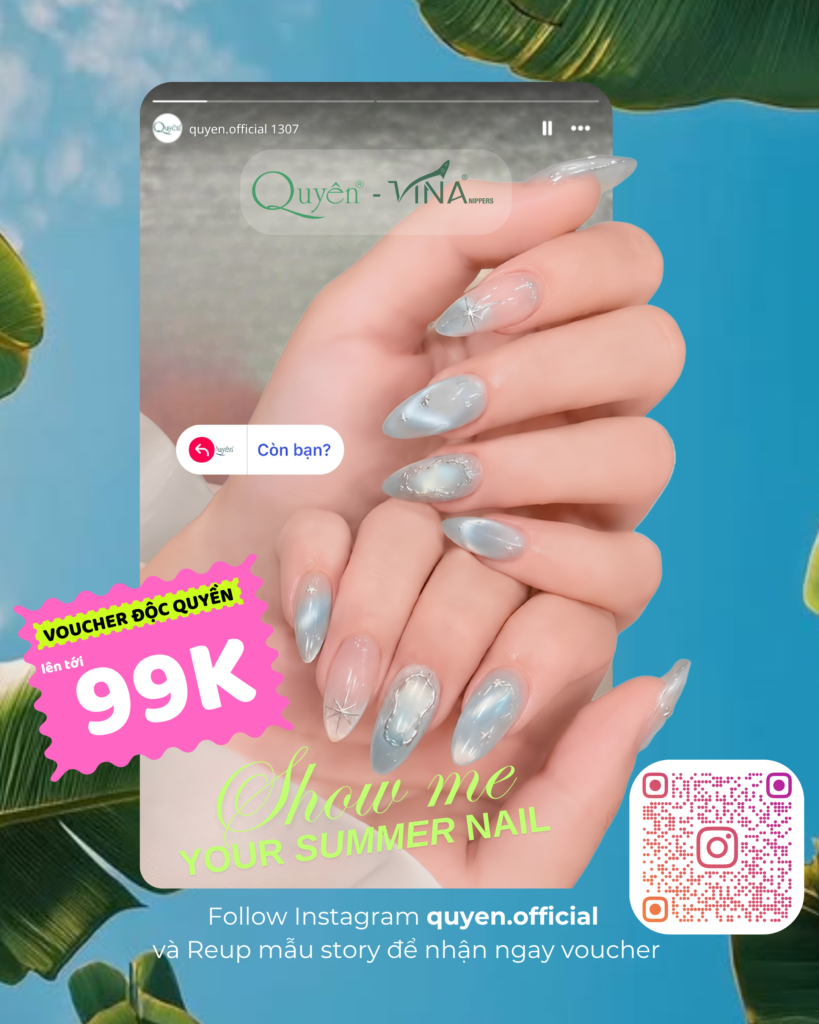 Mini Game Show Nail nhận Voucher Xịn 