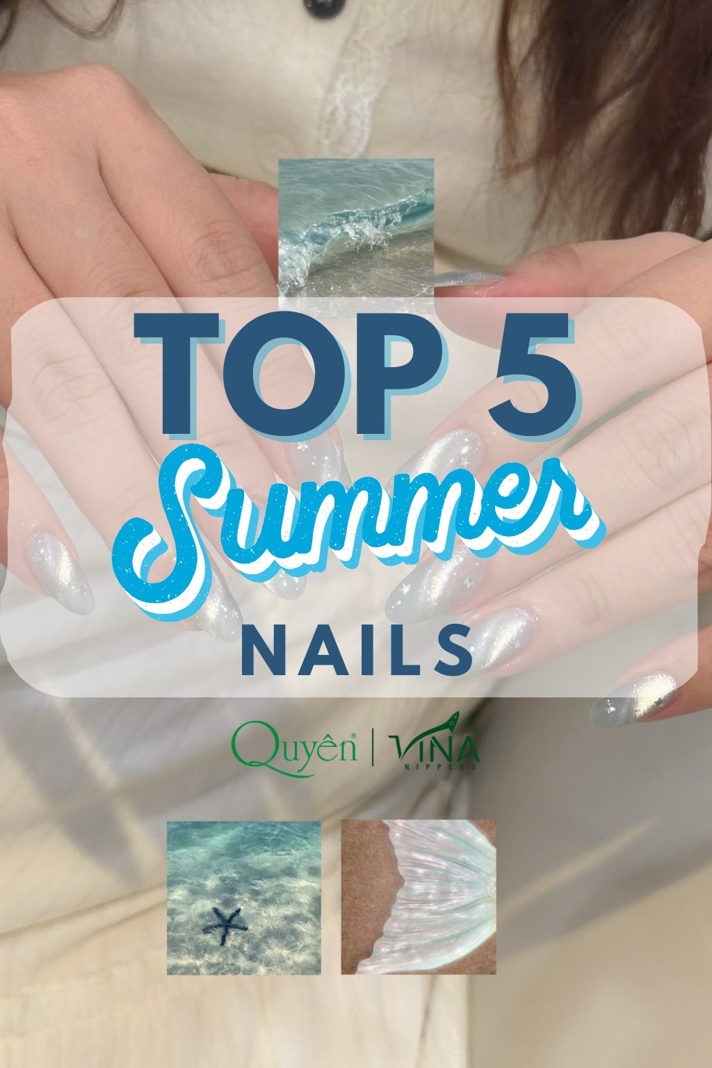 Top 5 mẫu nail mùa hè không thể bỏ lỡ