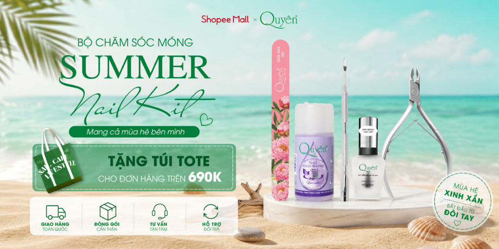 Nail This Summer – Mang Dấu Ấn Mùa Hè Của Bạn Đi Muôn Nơi