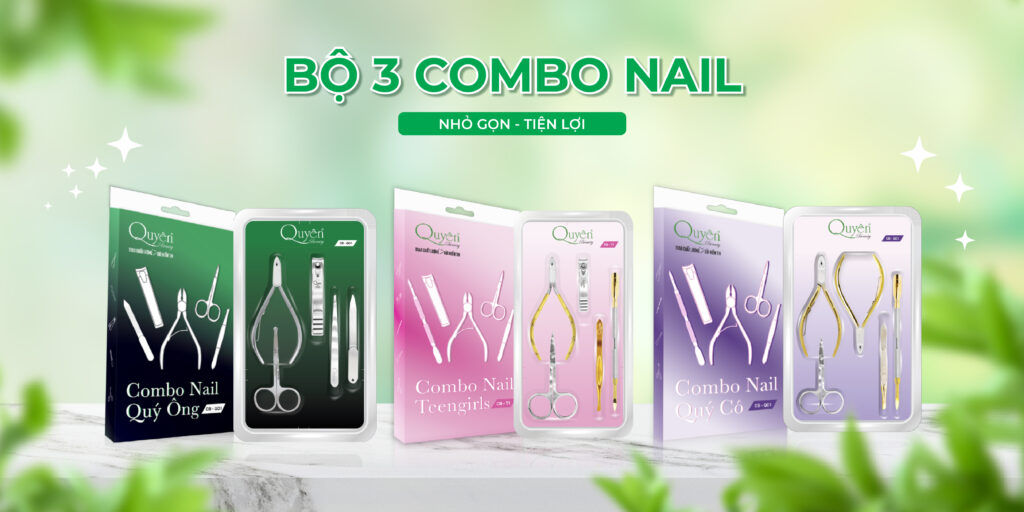 Bộ dụng cụ giúp chăm sóc móng tại nhà hiệu quả