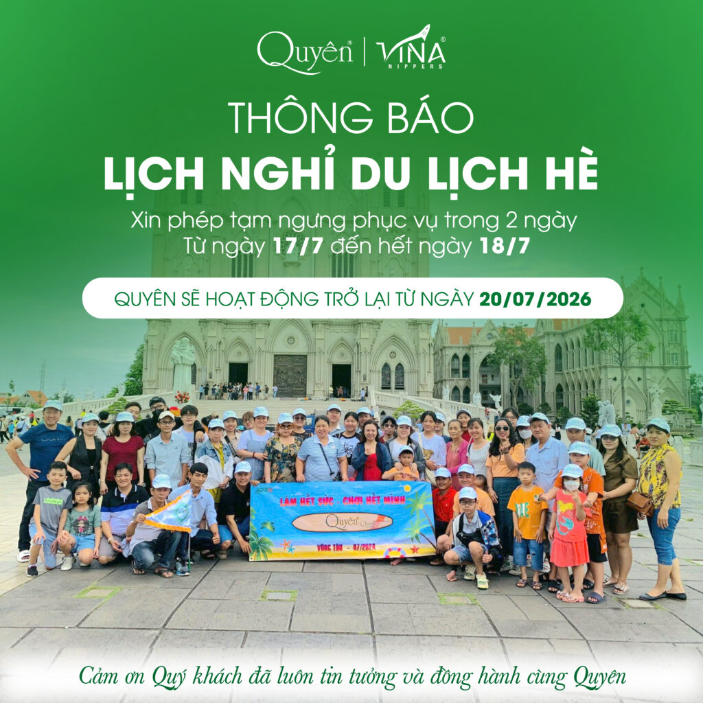 lịch nghỉ du lịch hè của Quyên