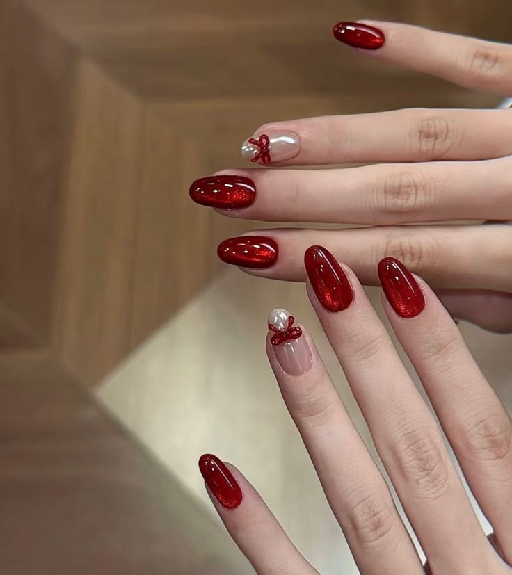 Nail Đỏ Mắt Mèo Huyền Bí